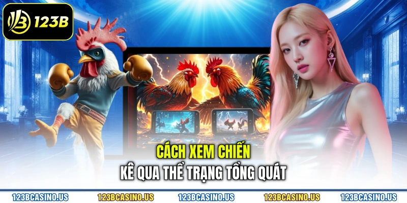 Cách xem chiến kê qua thể trạng tổng quát
